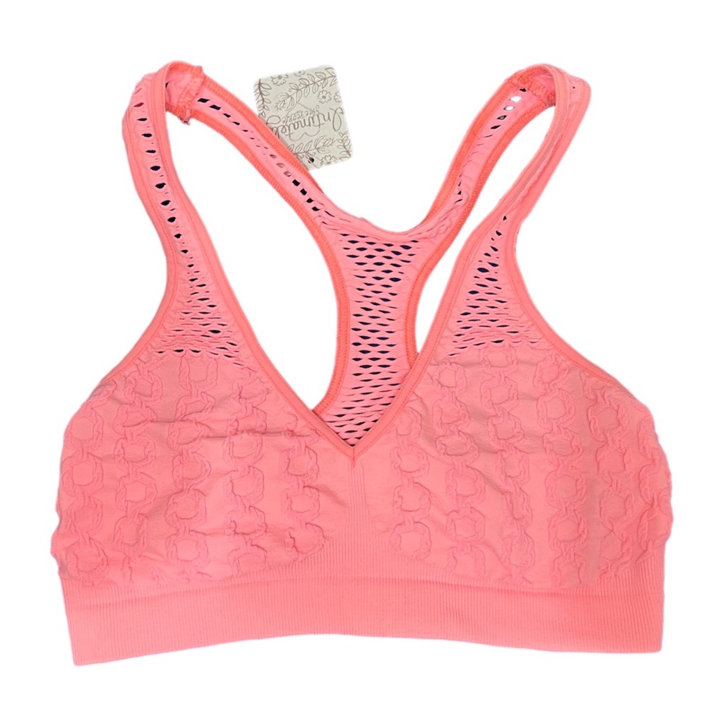 Intimately Free People mesh net bra sports bralette size xsmall small